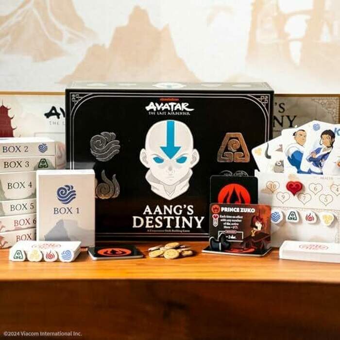 Avatar the Last Airbender | Aang's Destiny; A Cooperative Deck-building Board Game