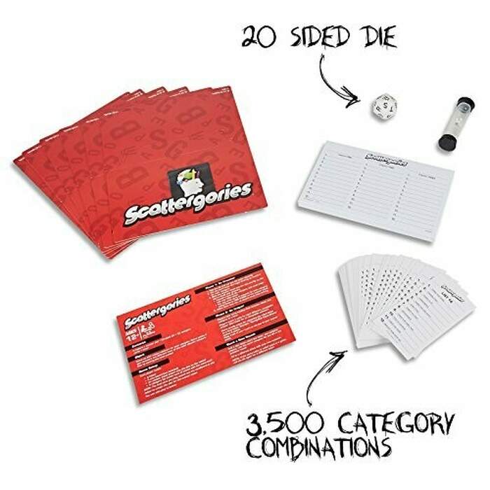 Scattergories - Fast Thinking Categories Game