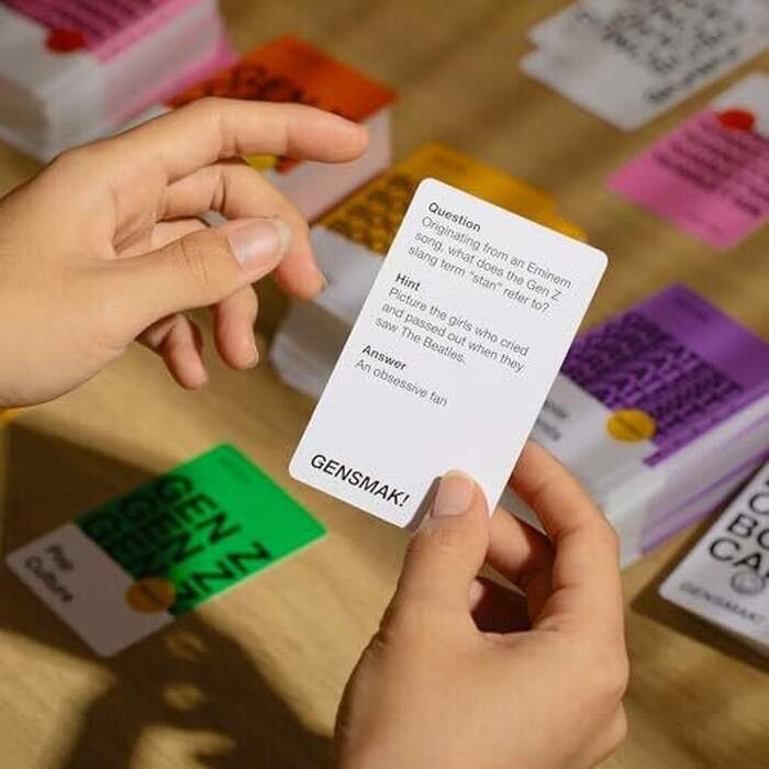 Gensmak!- A Party Trivia Game for Every Generation