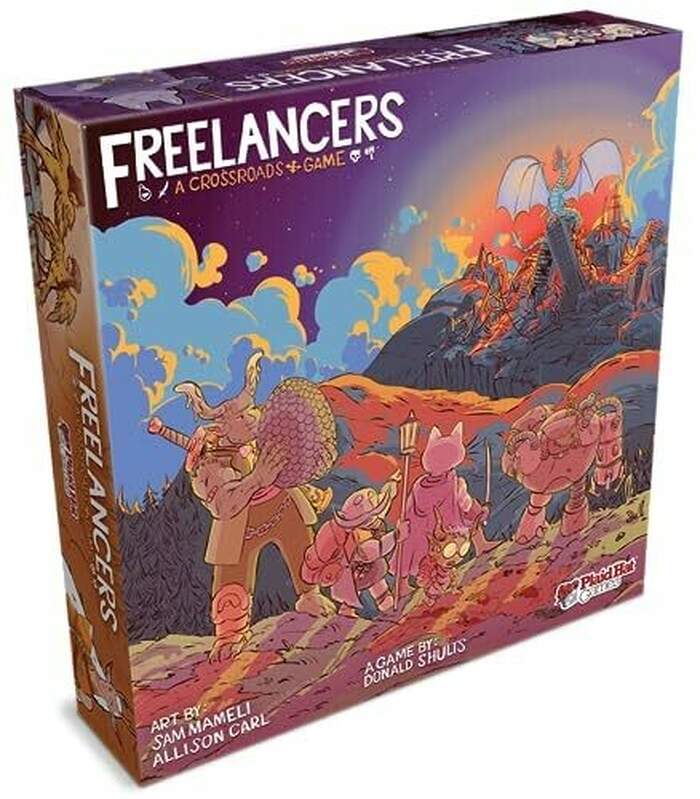 Freelancers | Dive Into a Post-apocalyptic Gig Economy! Narrative Adventure Game, Fantasy RPG Game, Ages 14+, 3-7 Players