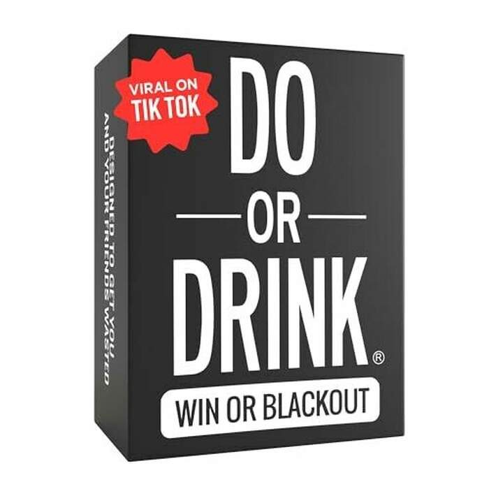 Do or Drink (Win or Blackout) Party Card Game