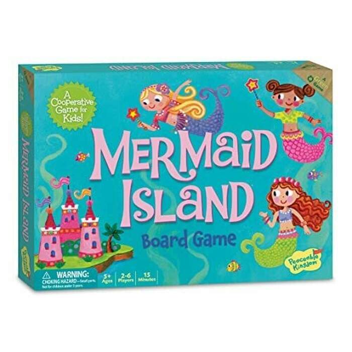Mermaid Island - Cooperative Board Game for Kids