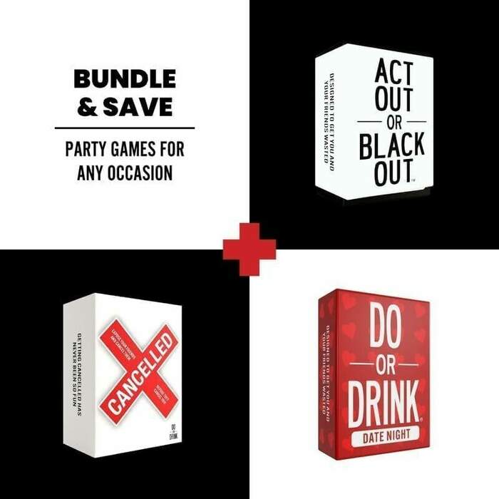 Do or Drink (Win or Blackout) Party Card Game