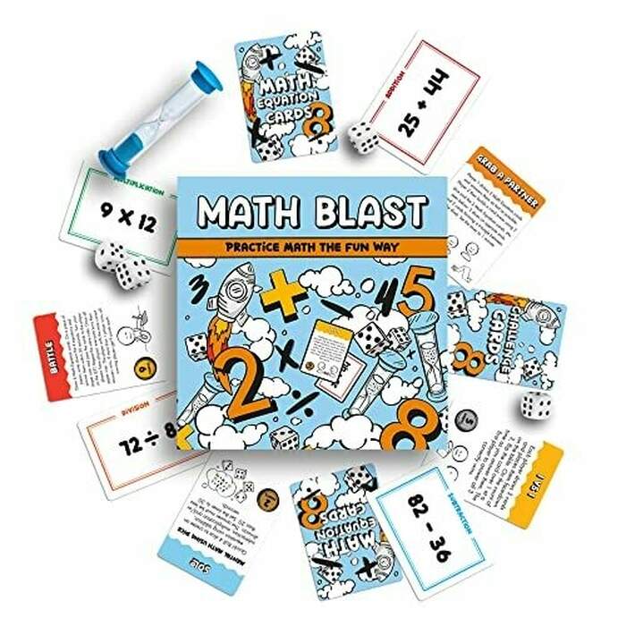 Math Blast! Math Game for Kids 8-12 & Over