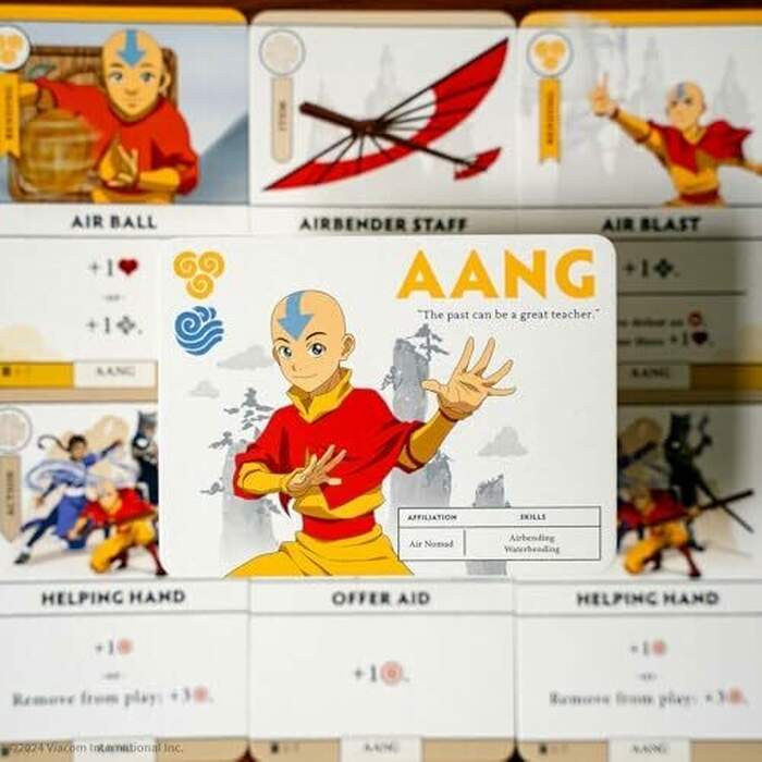 Avatar the Last Airbender | Aang's Destiny; A Cooperative Deck-building Board Game