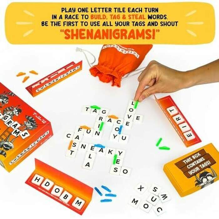 Shenanigrams - the Mega-mischievous Word Game!