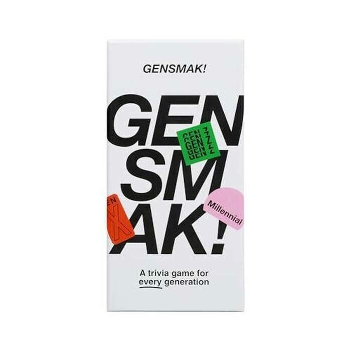 Gensmak!- A Party Trivia Game for Every Generation