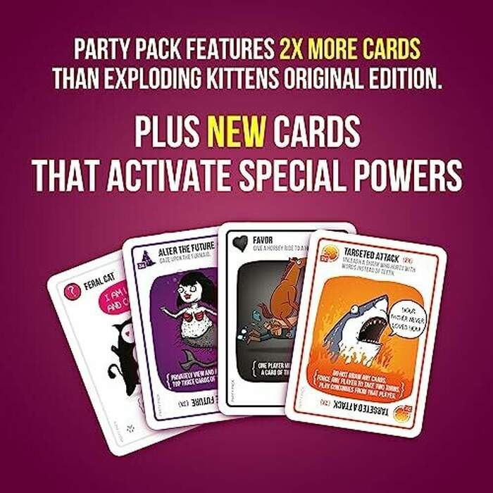 Exploding Kittens Party - A Russian Roulette Card Game
