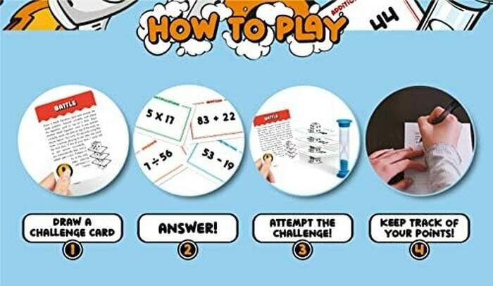 Math Blast! Math Game for Kids 8-12 & Over