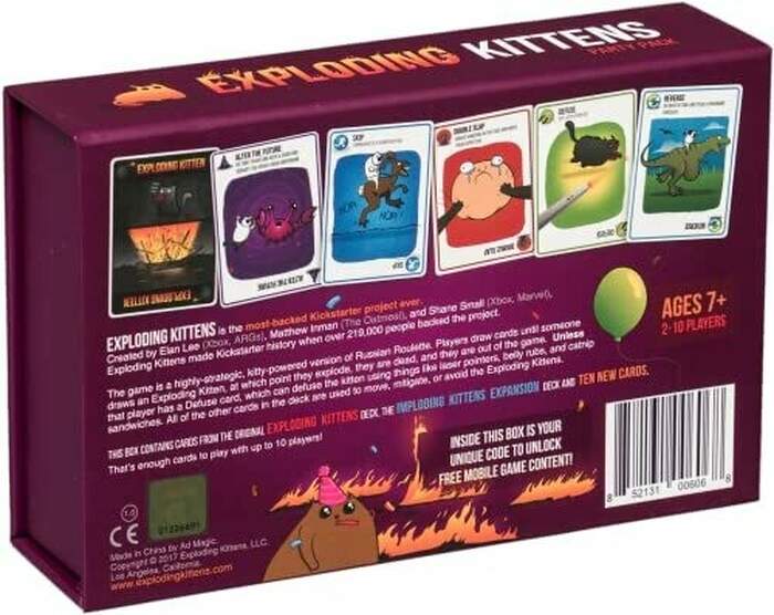 Exploding Kittens Party - A Russian Roulette Card Game