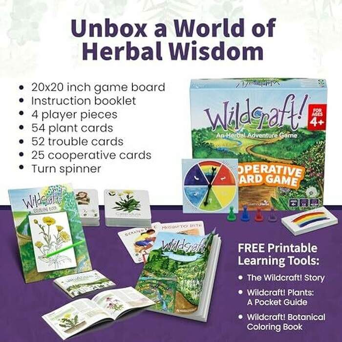 Wildcraft! an Herbal Adventure Game, a Cooperative Board Game