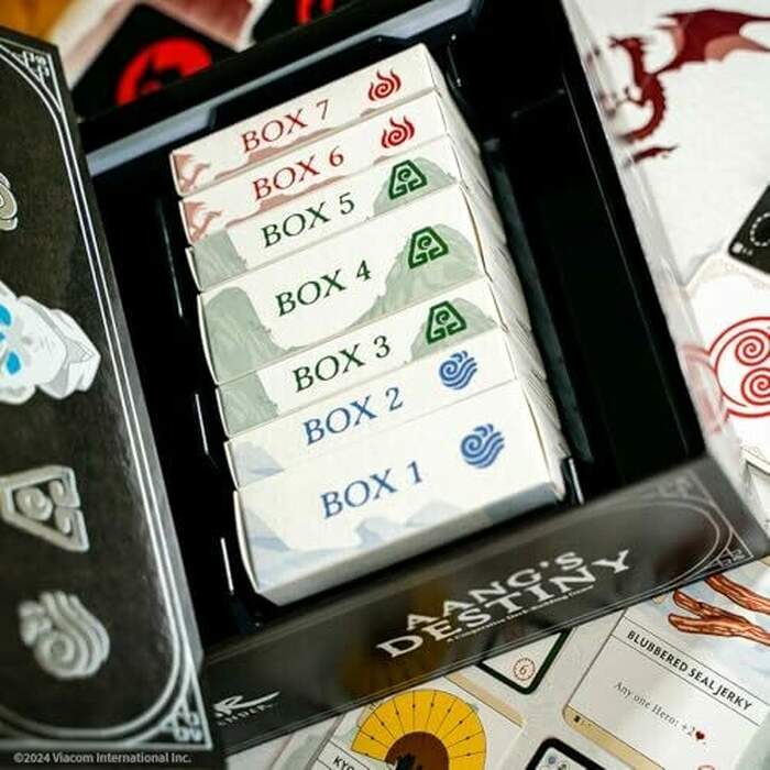 Avatar the Last Airbender | Aang's Destiny; A Cooperative Deck-building Board Game