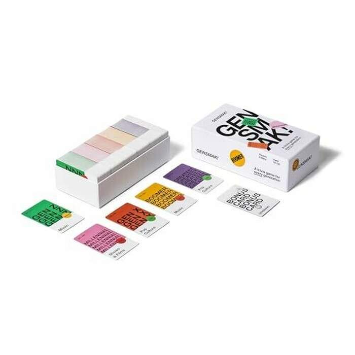 Gensmak!- A Party Trivia Game for Every Generation