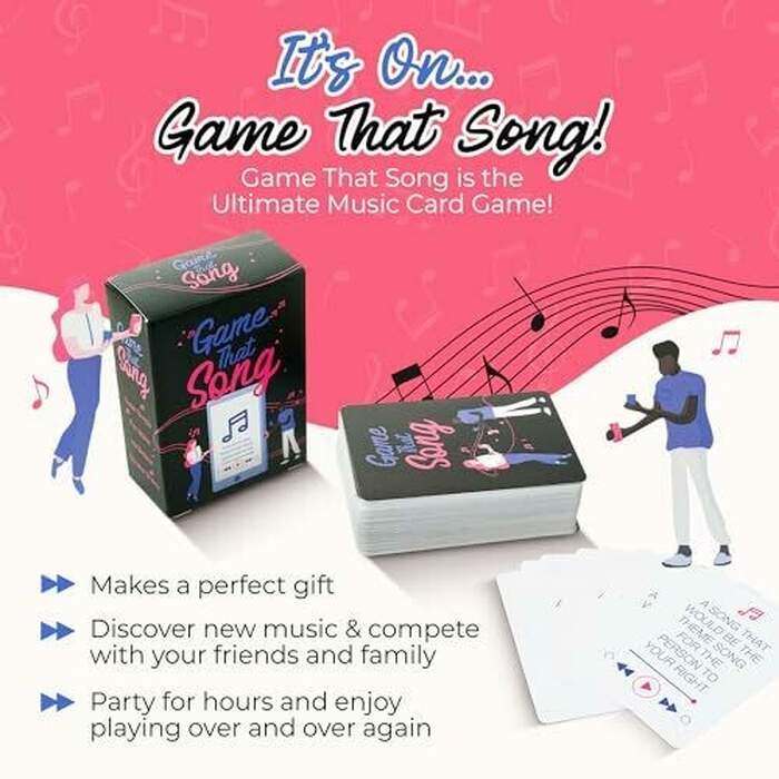 Game That Song - Music Card Game for Adults
