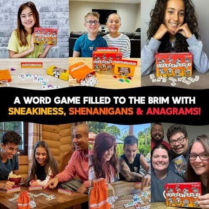 Shenanigrams - the Mega-mischievous Word Game!