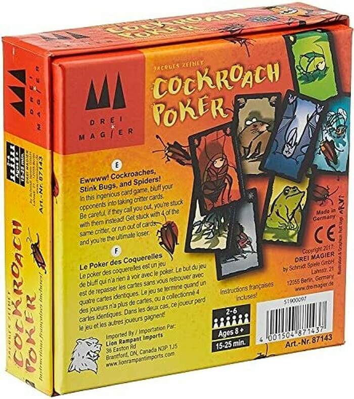 Cockroach Poker