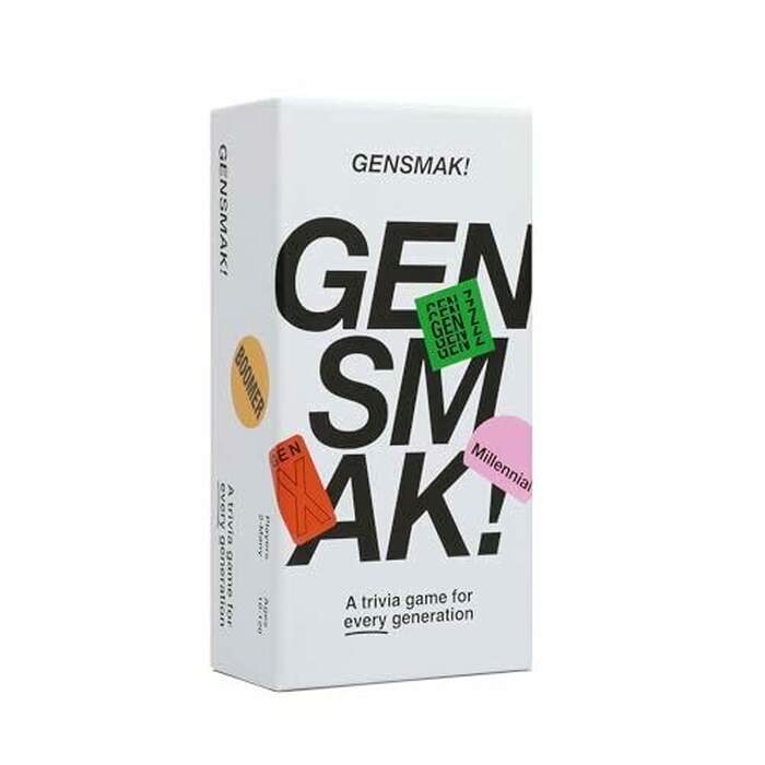 Gensmak!- A Party Trivia Game for Every Generation
