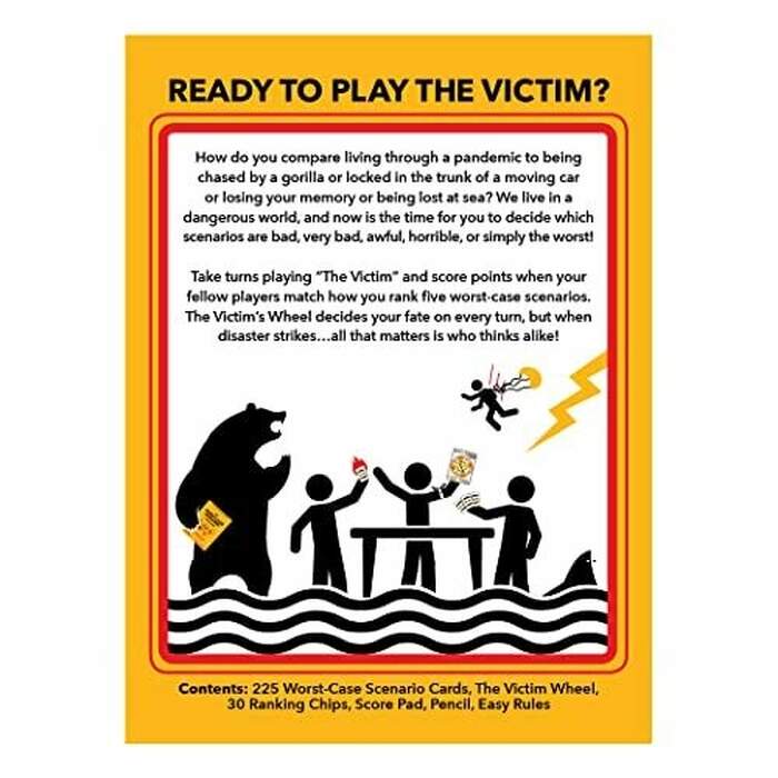The Worst-case Scenario Card Game
