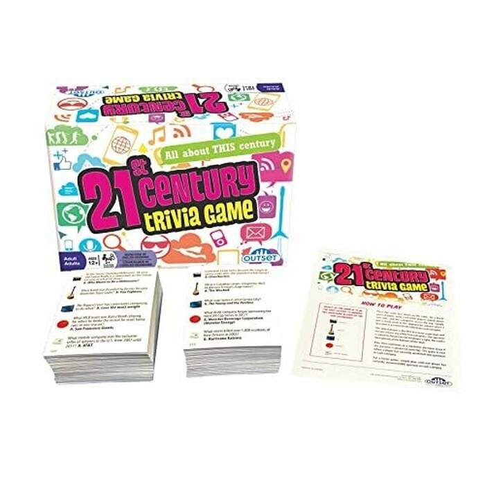 21st Century Trivia Game Card Game