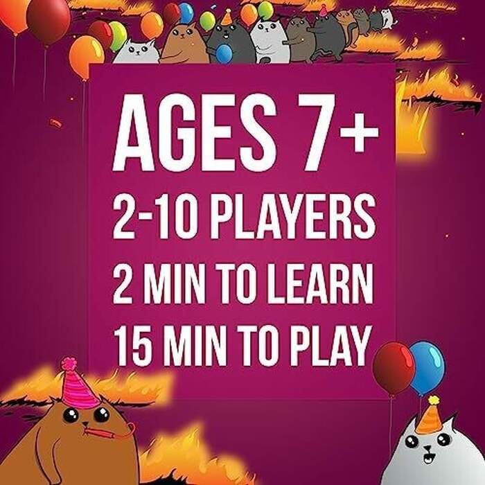 Exploding Kittens Party - A Russian Roulette Card Game