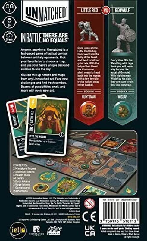 Unmatched: Little Red Riding Hood Vs Beowulf