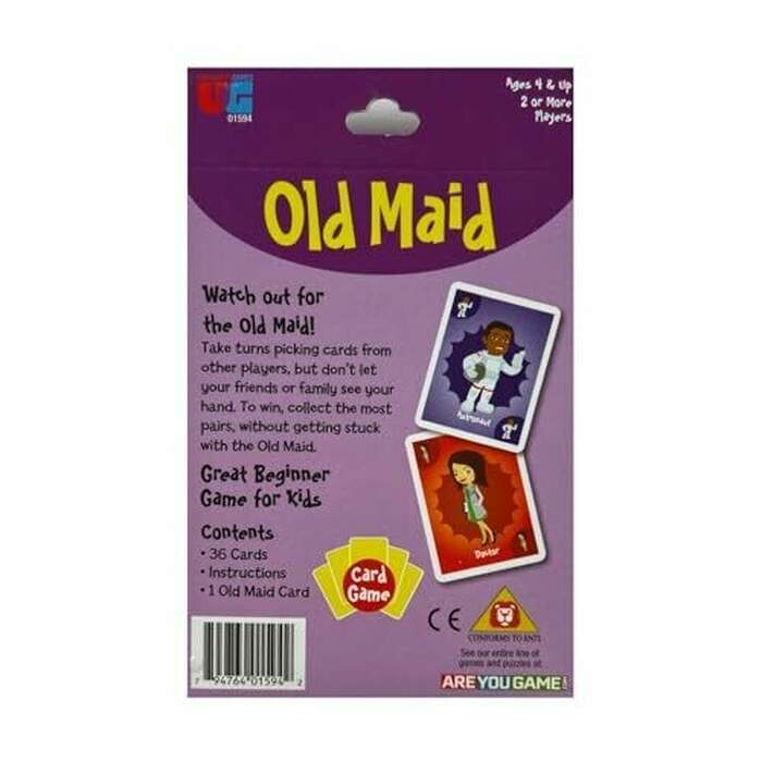 Old Maid Card Game