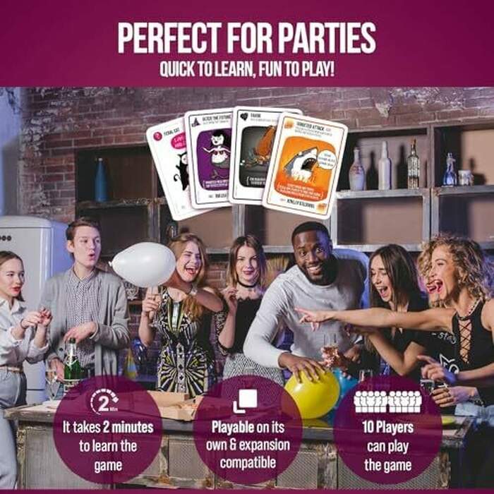 Exploding Kittens Party - A Russian Roulette Card Game