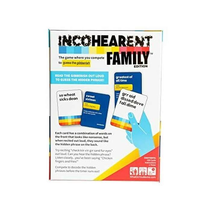 What Do You Meme? Incohearent Family Edition