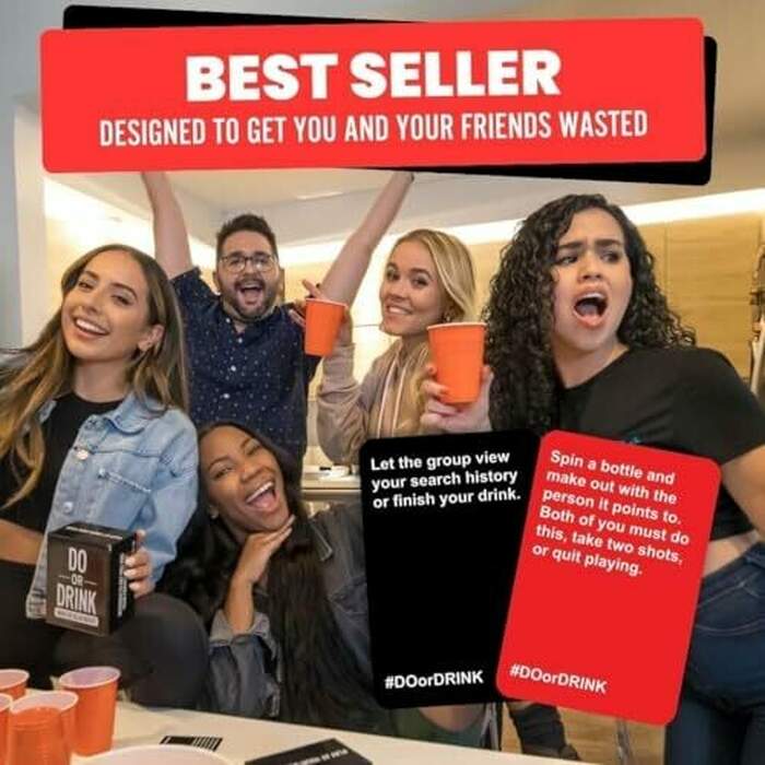 Do or Drink (Win or Blackout) Party Card Game