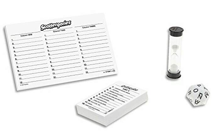 Scattergories - Fast Thinking Categories Game